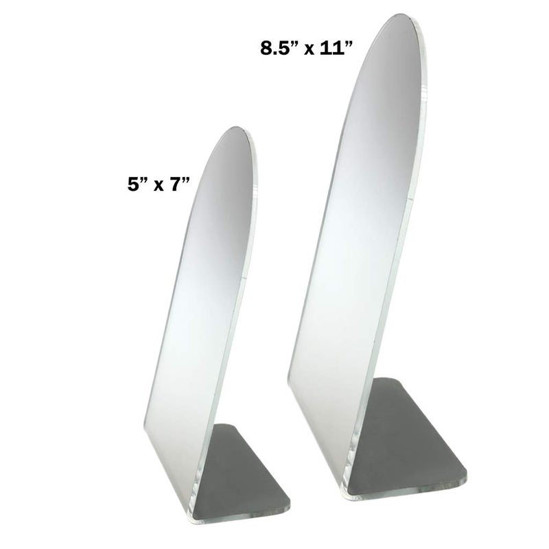 SourceOne SOURCE ONE Premium Acrylic Counter Top Mirror - Cosmetics Counter Display - Image 4